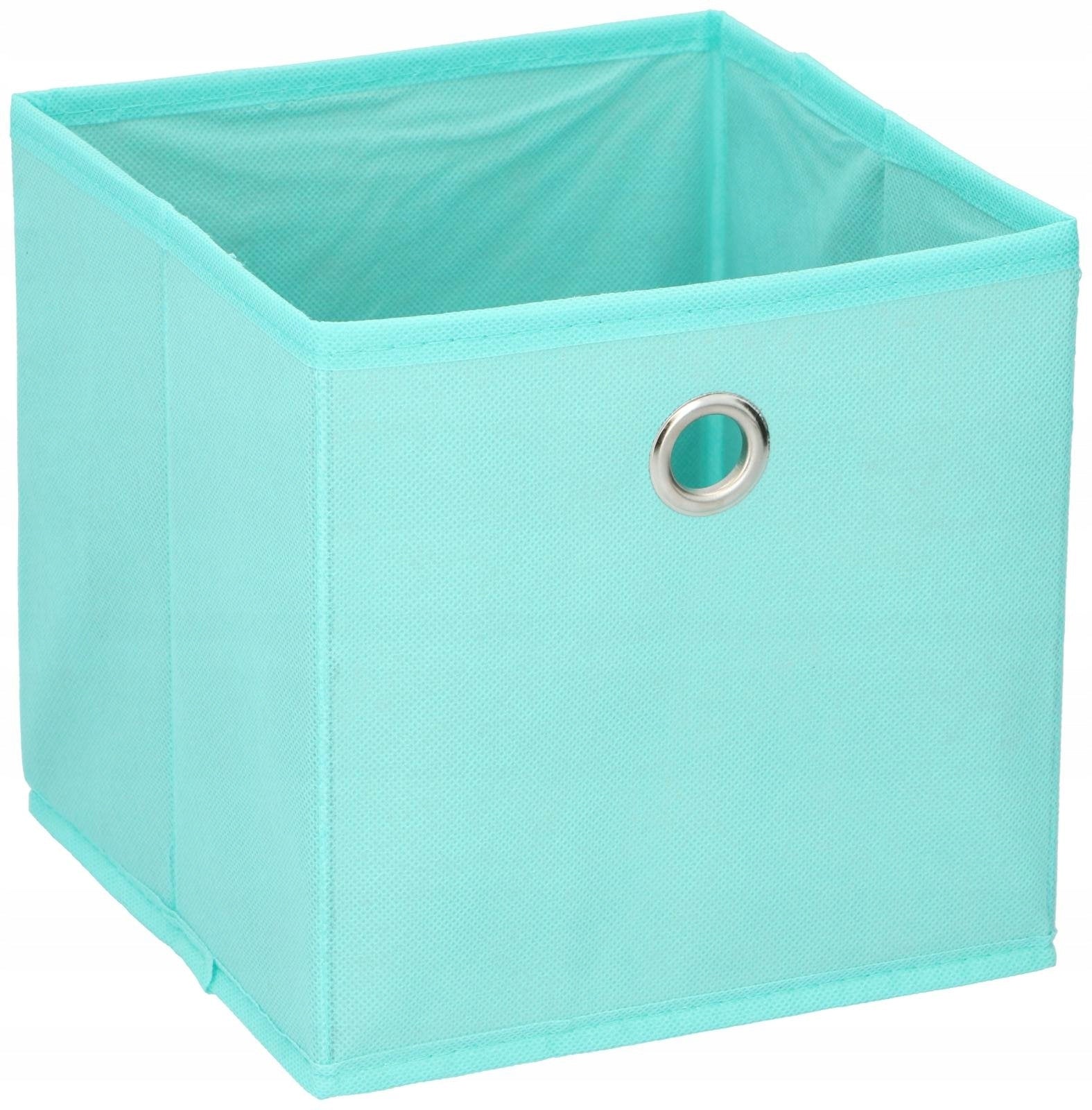 Storage box folding organizer ALPINA sea 20x20x20 cm