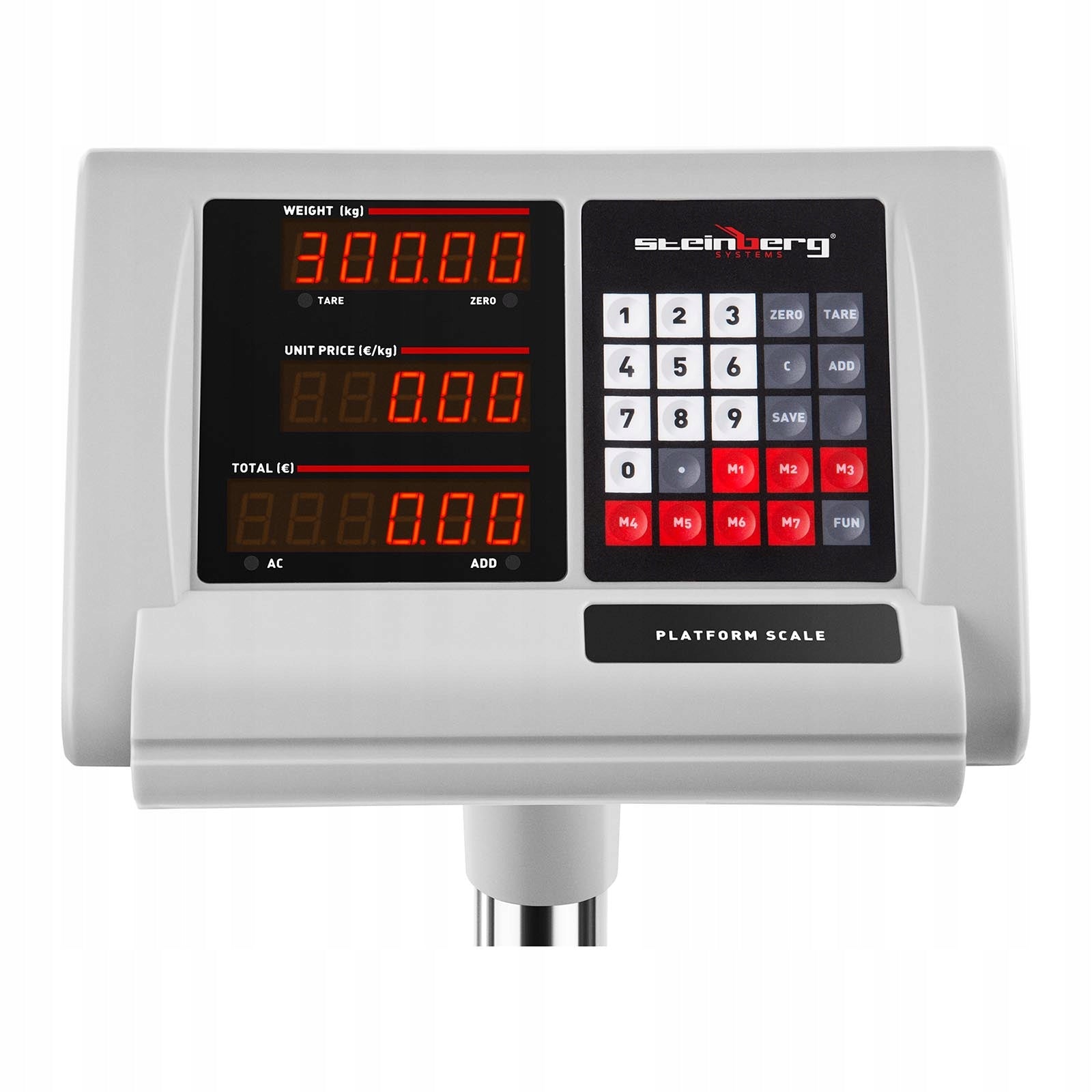 Storage platform scale 40x50 cm 300 kg 50 g battery power supply Manufacturer code 4908865670139