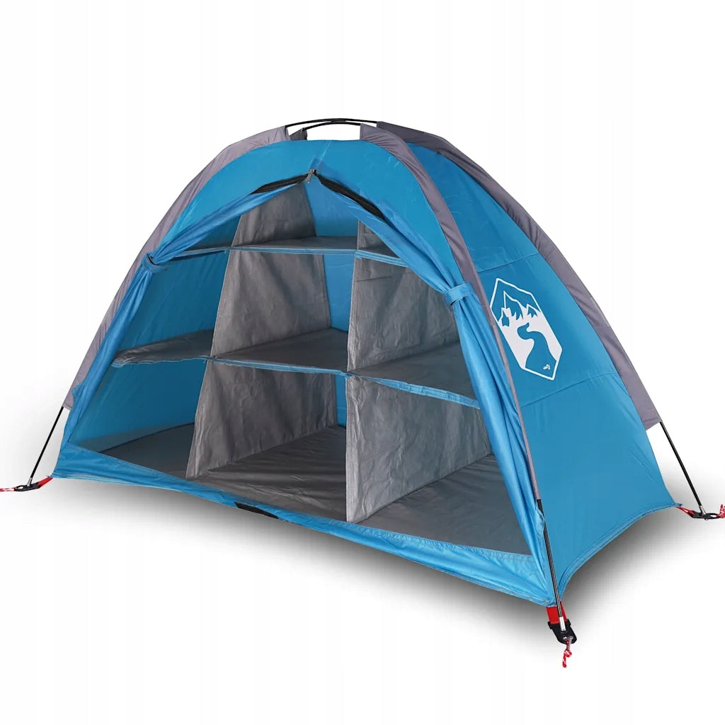 Storage tent, 9 compartments, blue, waterproof