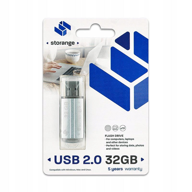 Storange memory 32 GB | Basic | USB 2.0 | silver