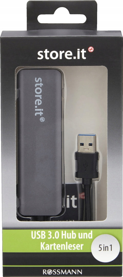 Store.it USB 3.0 Hub and 5in1 Card Reader