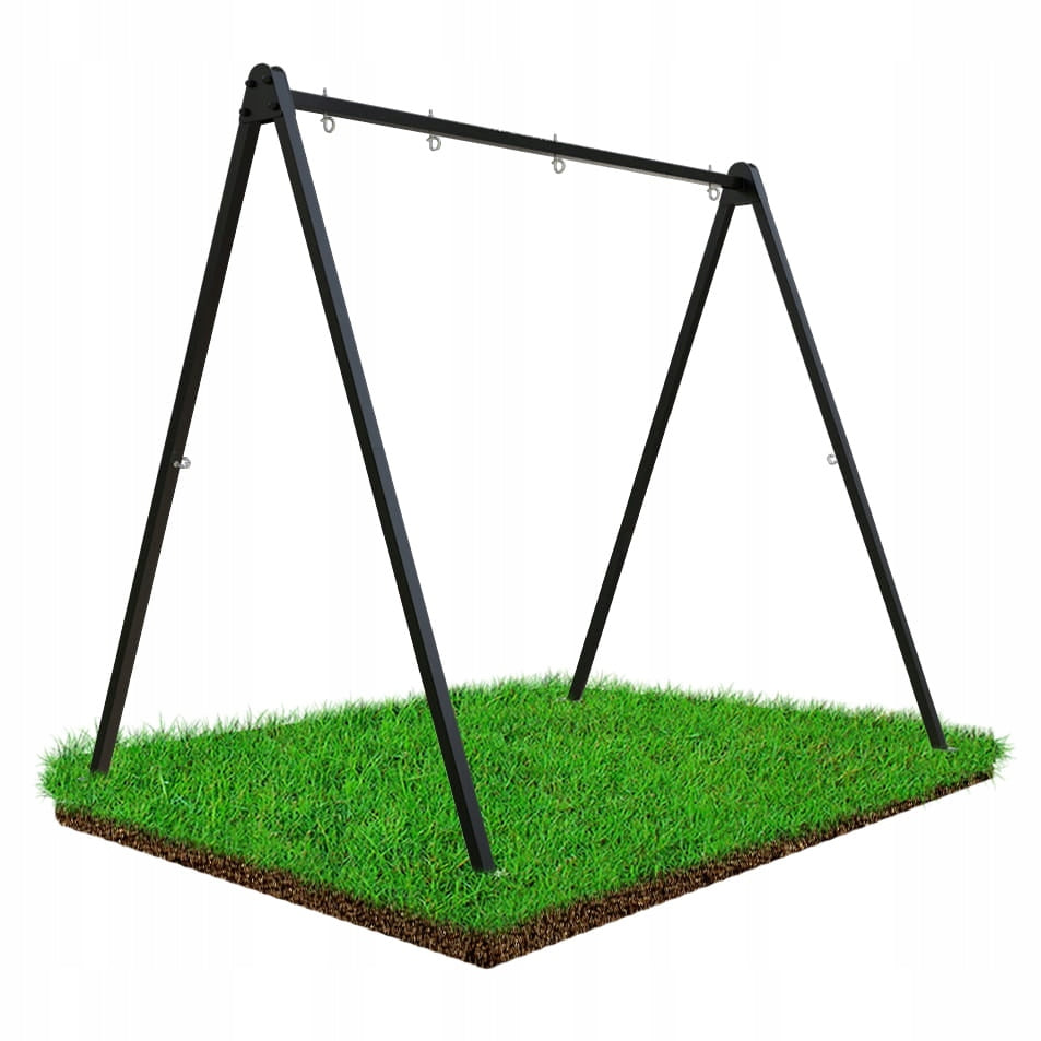 Stork nest swing hammock rocker strong metal frame garden children