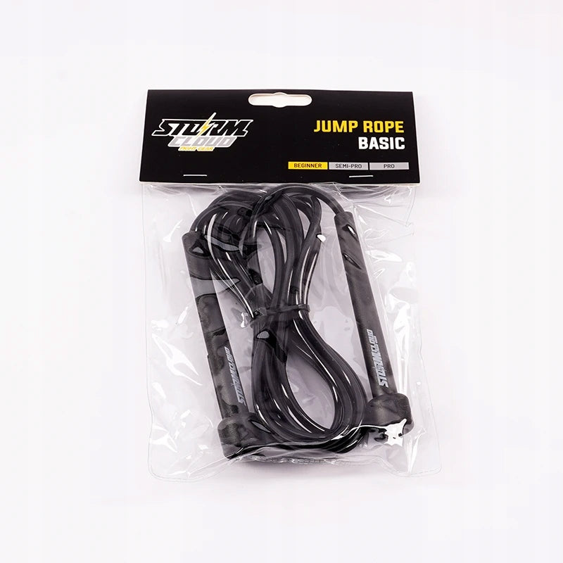 StormCloud Boxing Jump Rope Sports Boxing Beginner Black Packaging status original