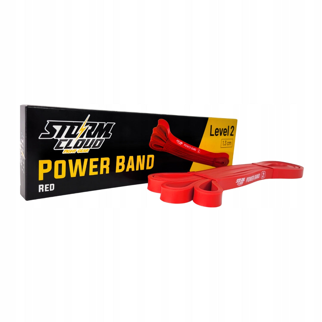StormCloud Resistance Rubber Training Power Band Red Lvl 2 Training