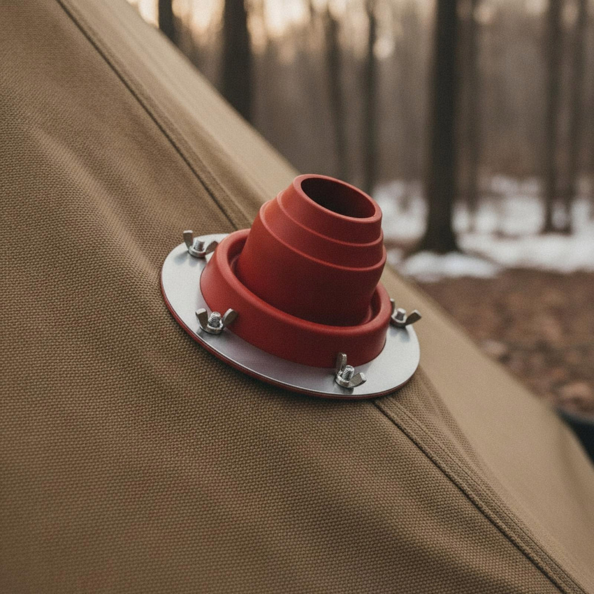 Stove Jack for Tent High Temperature Heating Appliance Pipe Flashing Heat Packaging status original