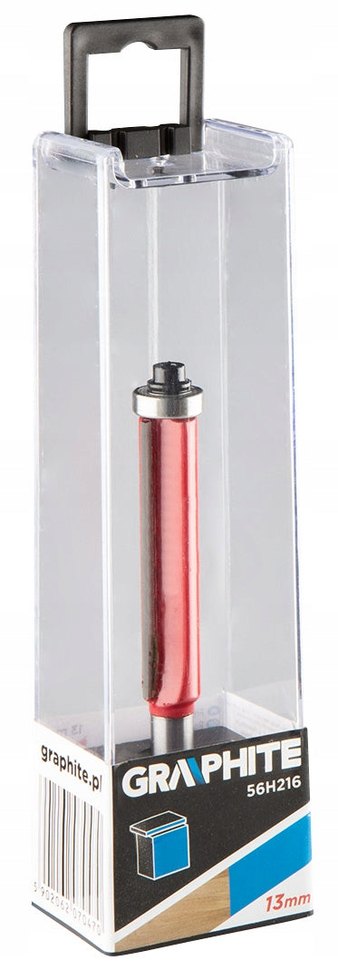 Straight cutter with bottom bearing long HM 13x50mm 8 Brand GRAPHITE