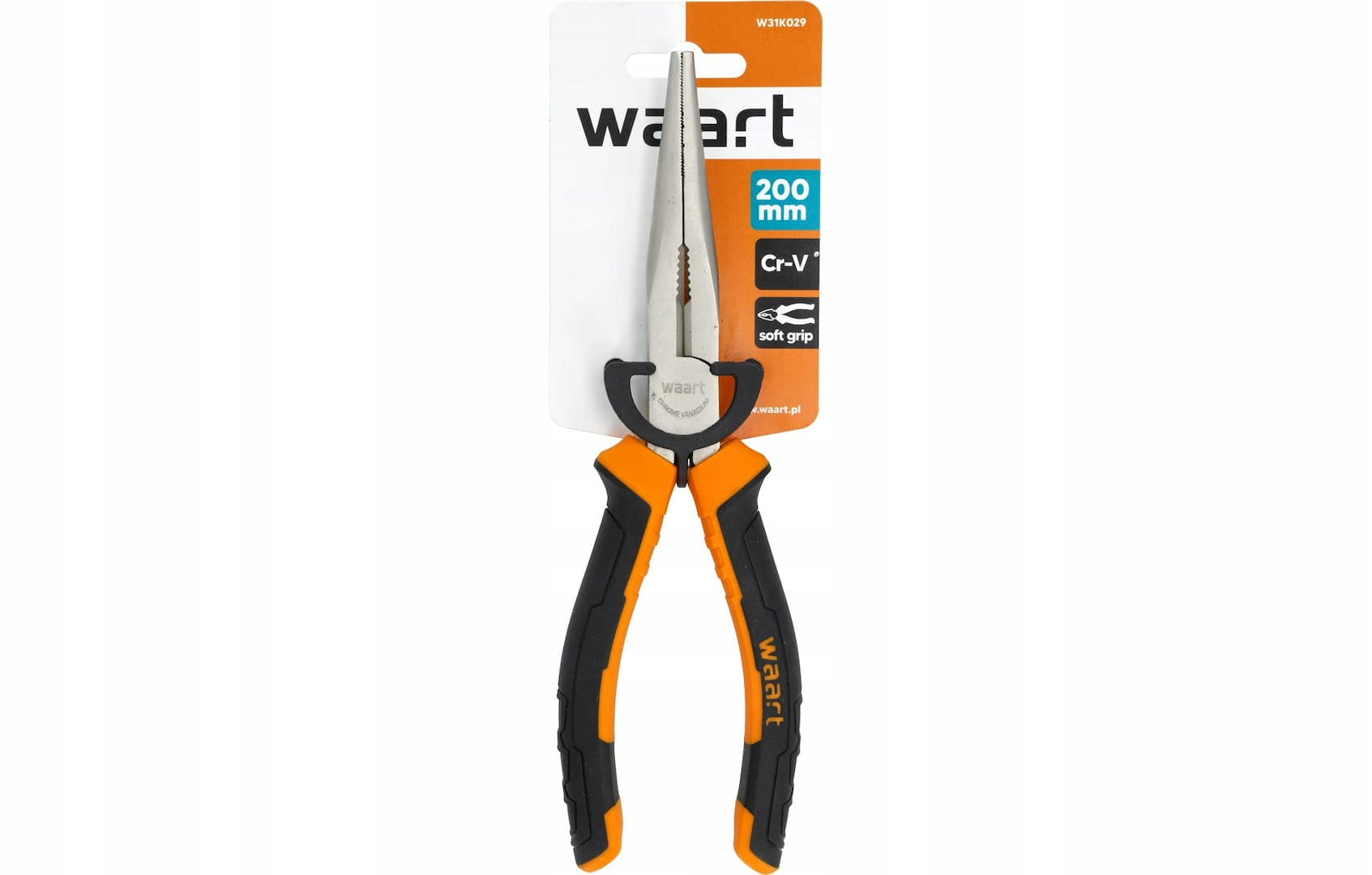 Straight elongated pliers 200 mm