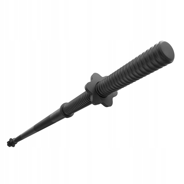 Straight griffin full steel barbell bar 150 cm 25 mm clamps Trex Sport
