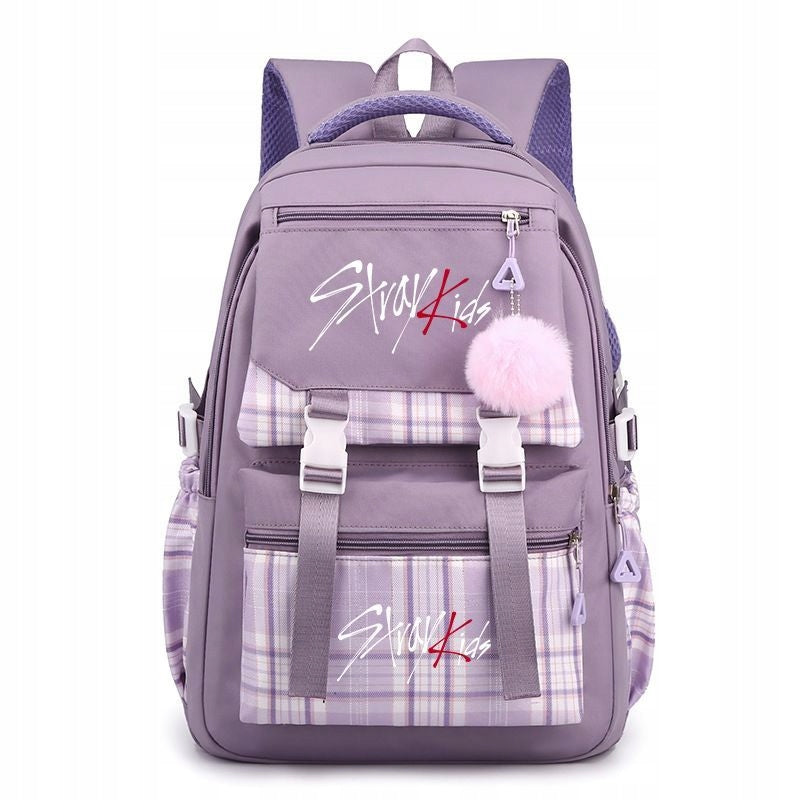 Stray Kids School Backpack - 4 Color Patterns to Choose From Manufacturer code MAX