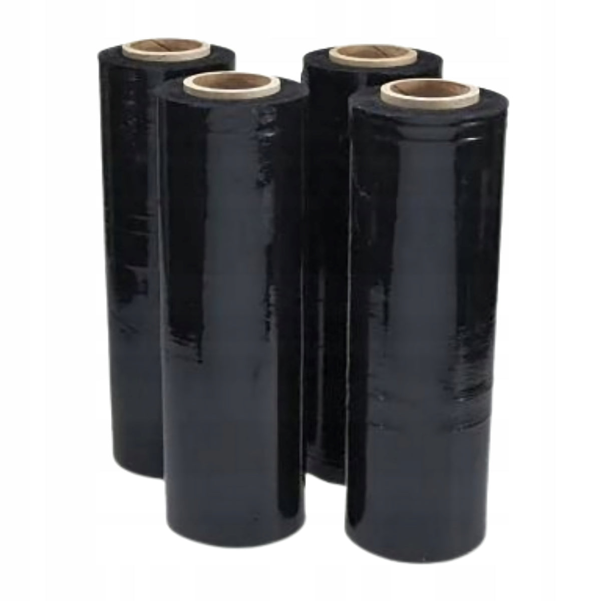 Stretch Film Black 0,95kg Covering 25cm Strong Roll For Packing Packages