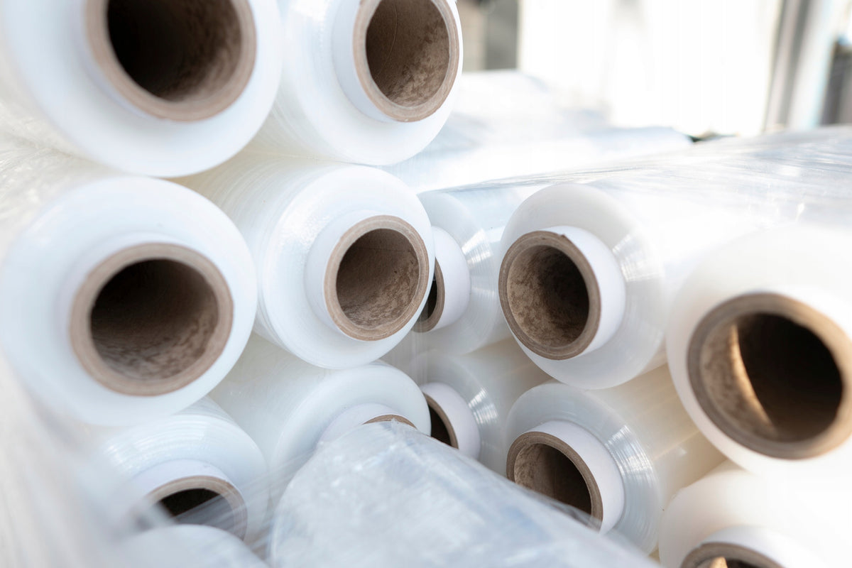 Stretch Transparent Film 3kg 23µm 2,5kg Net Strong For Packing