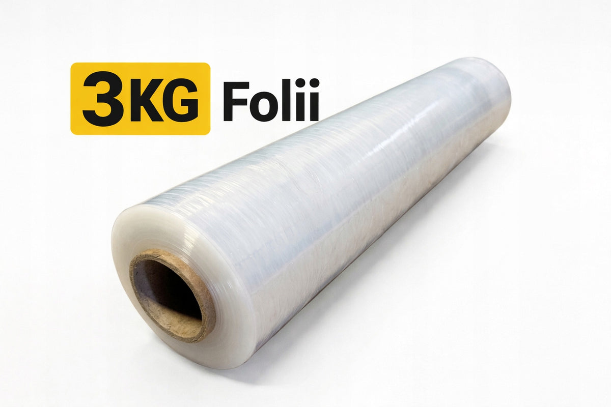 Stretch film 3 KG NET XXL colorless/transparent strong efficient