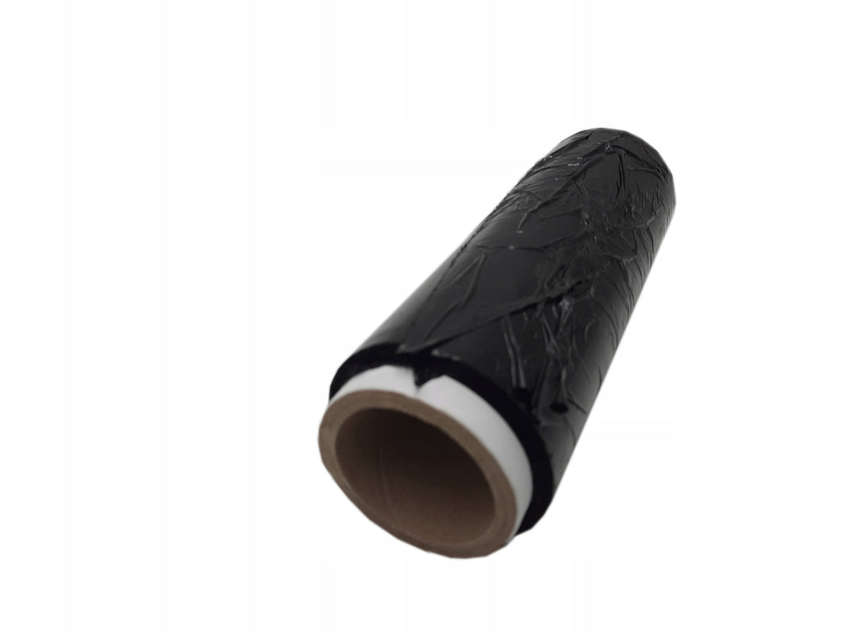 Stretch film BLACK 20CM/60M FOR PACKAGING UNIVERSAL WRAPPING HANDY