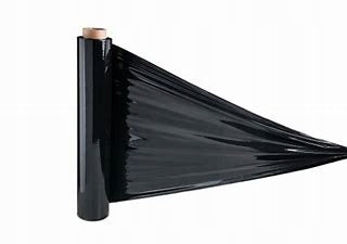 Stretch film black 1,5 LOTS OF FOIL light Gilza Color black