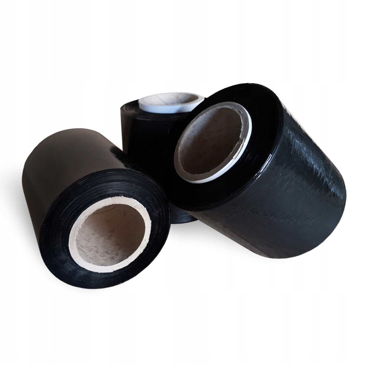 Stretch film stretch MINI RAP 0,35 kg BLACK 10 cm - 10 pieces Brand HOFFMAN STRETCH