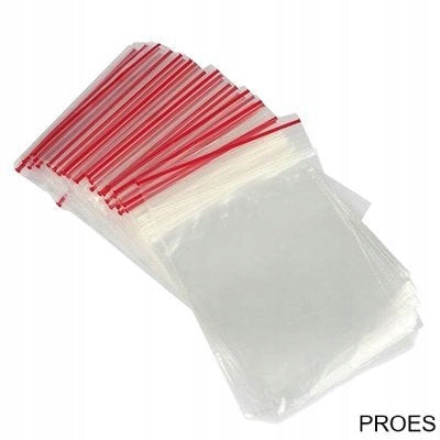 String bags (100pcs) 100x120mm 35mic DOTTS