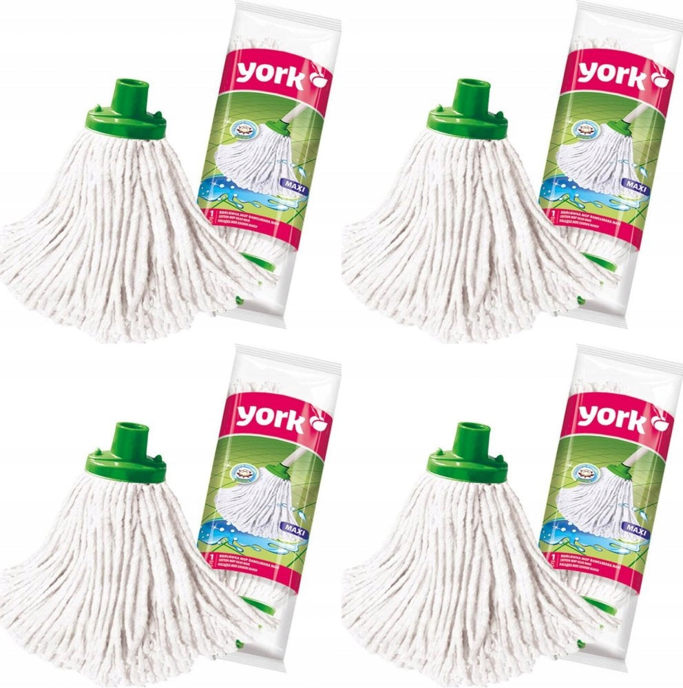 String mop York maxi x4 cotton tip