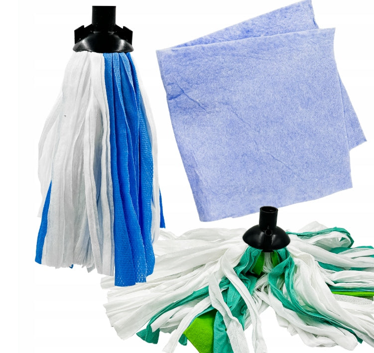 Strip Mop STOCK Tip Mop x2 Cloth FREEBIE