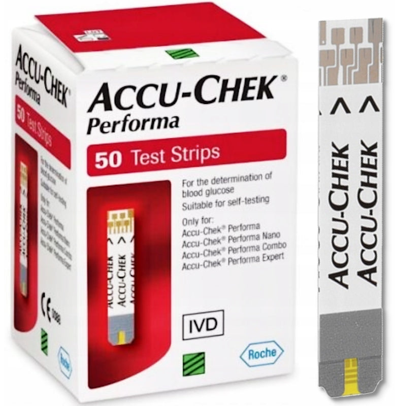 Strip tests Accu-Chek Performa 50 pieces