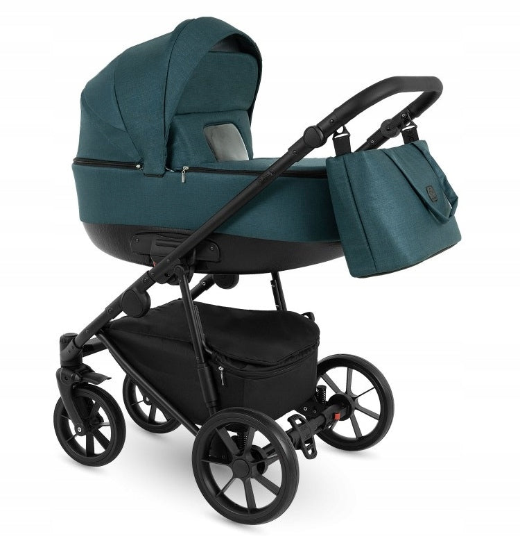 Stroller 2in1 Gondola Stroller - Camarelo Alterro | 04 Green + Accessories
