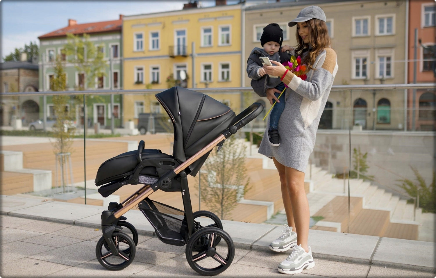 Stroller Bebetto Nico Estilo PRO 06 Copper Brand Bebetto