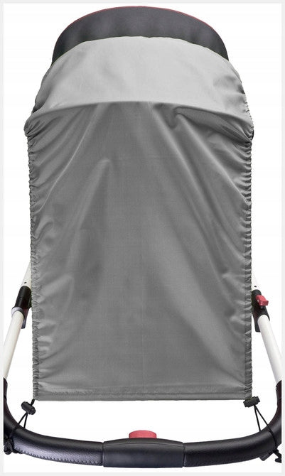 Stroller Canopy Umbrella Sun Protection Grey Caretero