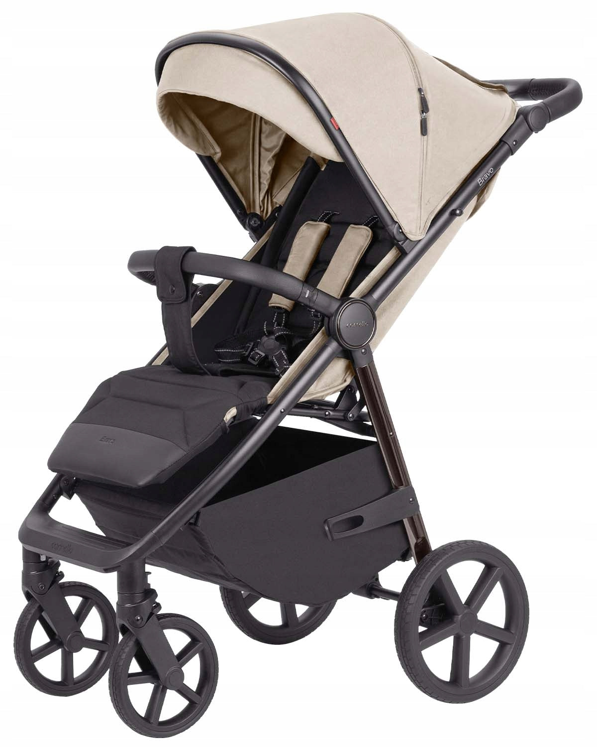 Stroller Carrello Bravo Plus stroller up to 22kg Sable Beige