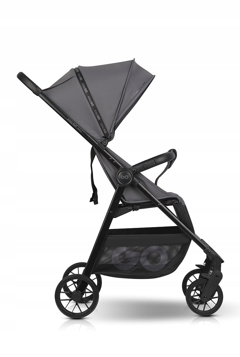 Stroller EasyGo SIMPLE lightweight cushioned folding 22 kg Packaging status original