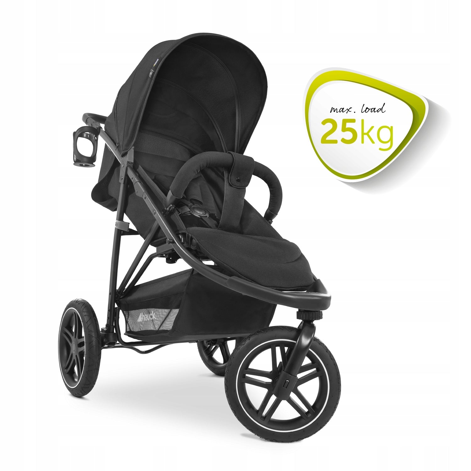 Stroller Hauck Rapid 3R black rubber wheels up to 22kg Manufacturer code 148549