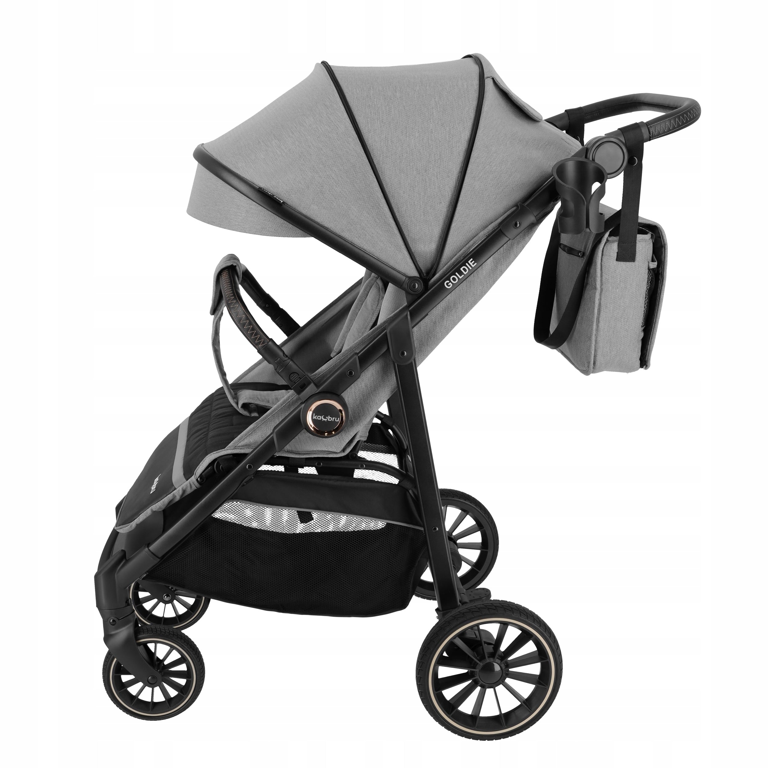 Stroller KacBru GOLDIE Grey up to 22kg Create your own set! Brand KacBru