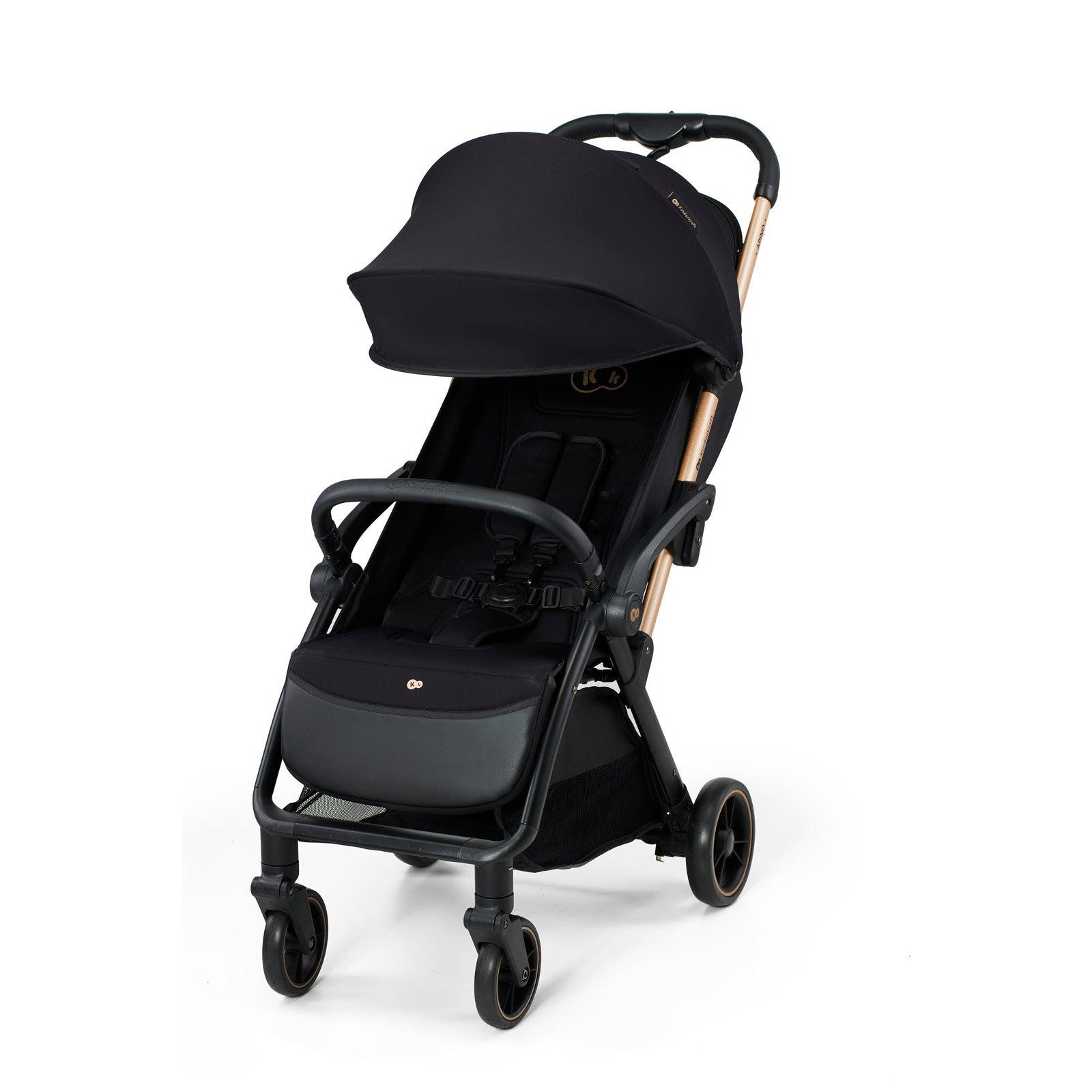 Stroller Kinderkraft Apino Lightweight Stroller 24kg Auto Folding Black Manufacturer code KSAPIN00BLK0000