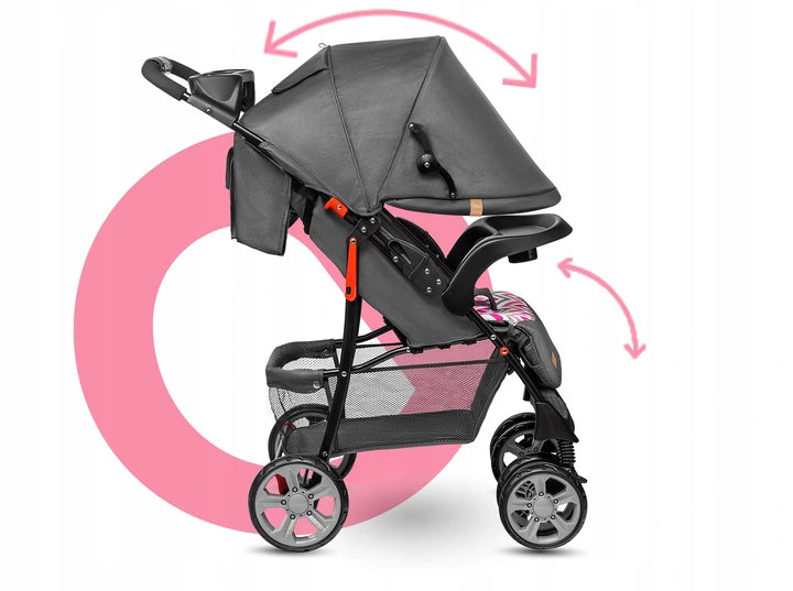 Stroller LIGHTWEIGHT Stroller LARGE Wheels BAG Lionelo Emma Brand Lionelo