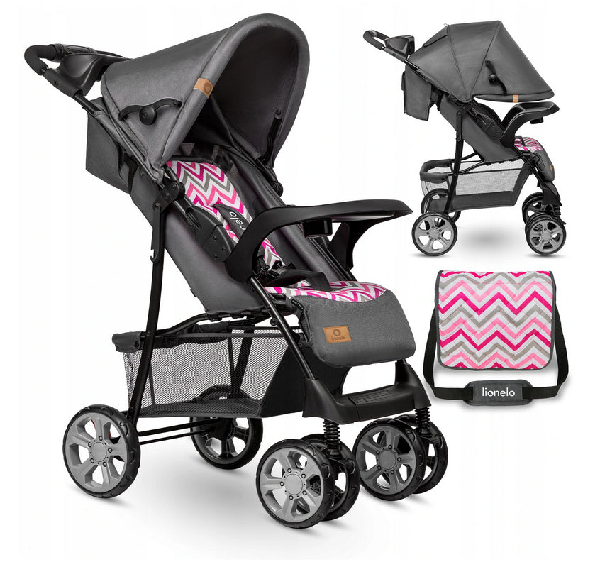 Stroller LIGHTWEIGHT Stroller LARGE Wheels BAG Lionelo Emma
