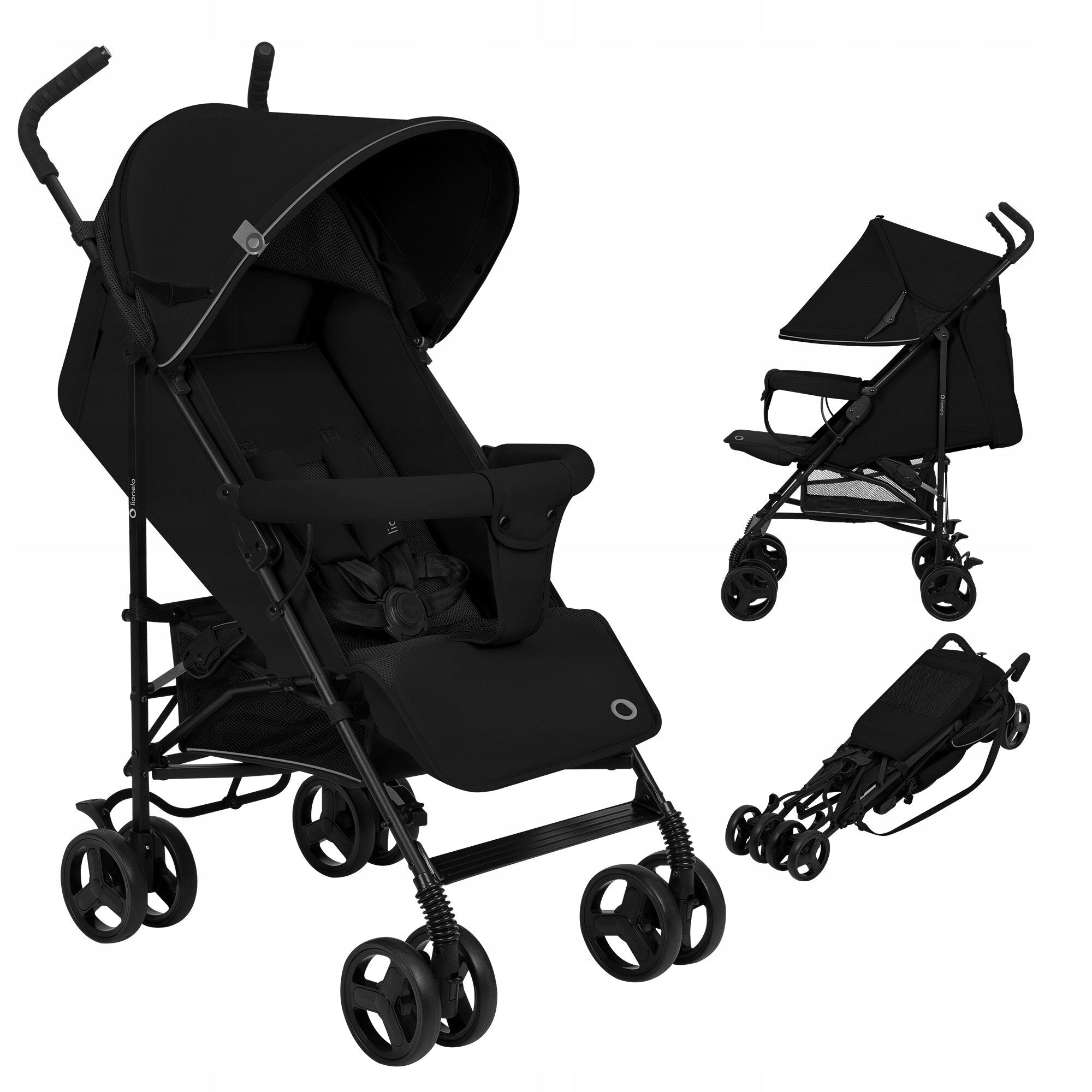 Stroller LIONELO Elia Color black