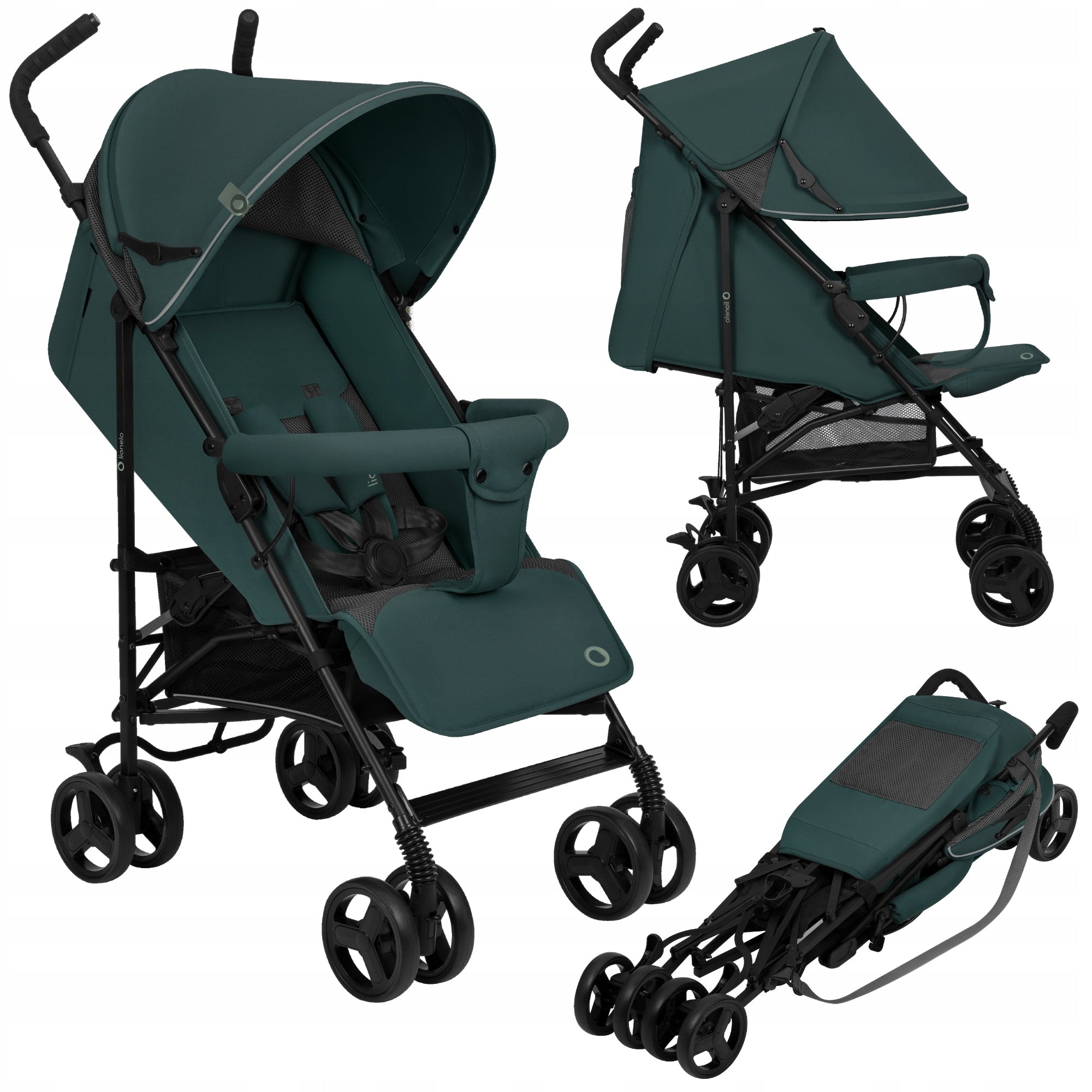 Stroller Lionelo Elia lightweight folding with mosquito net