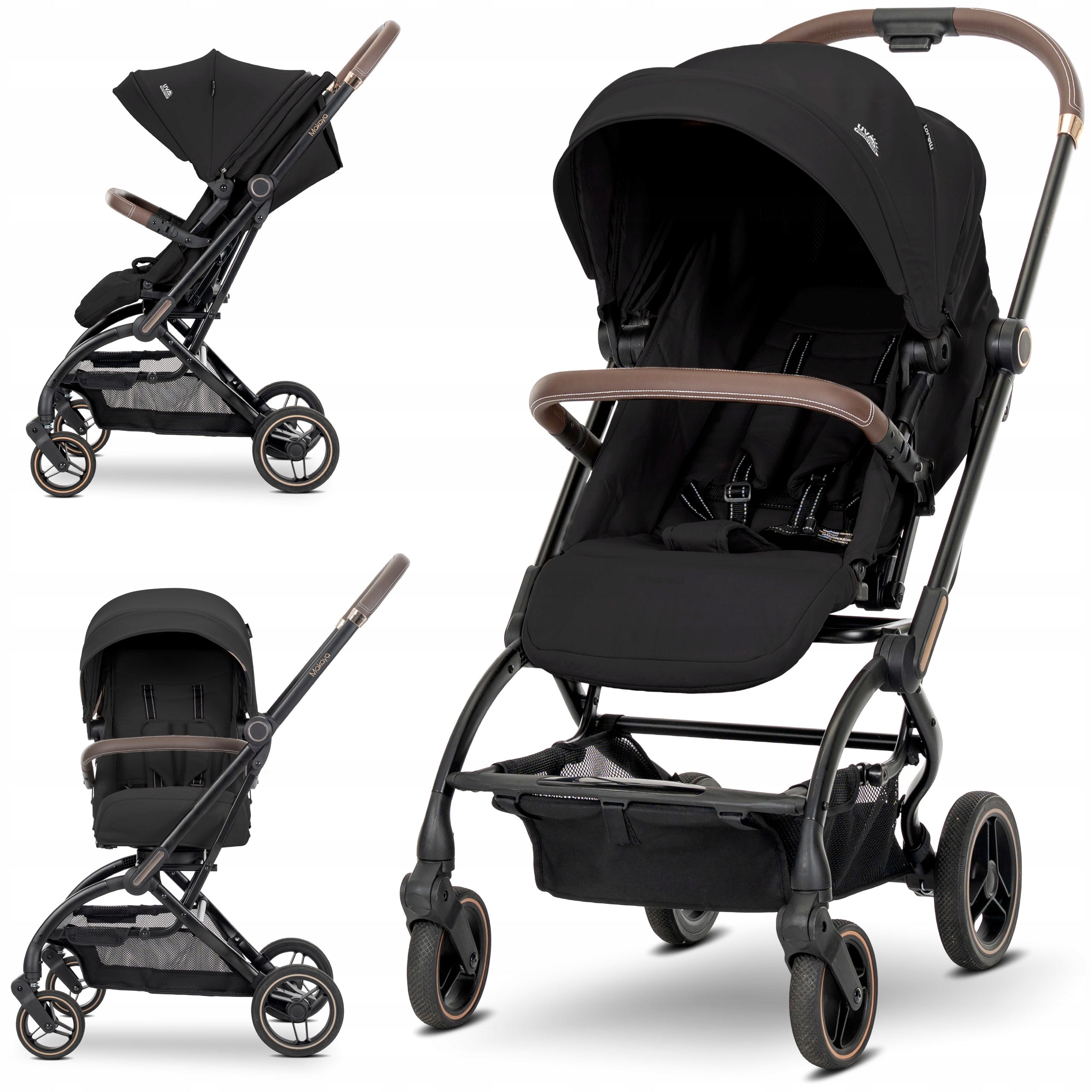 Stroller Rotating up to 22kg Front Rear Lorelli Makaya