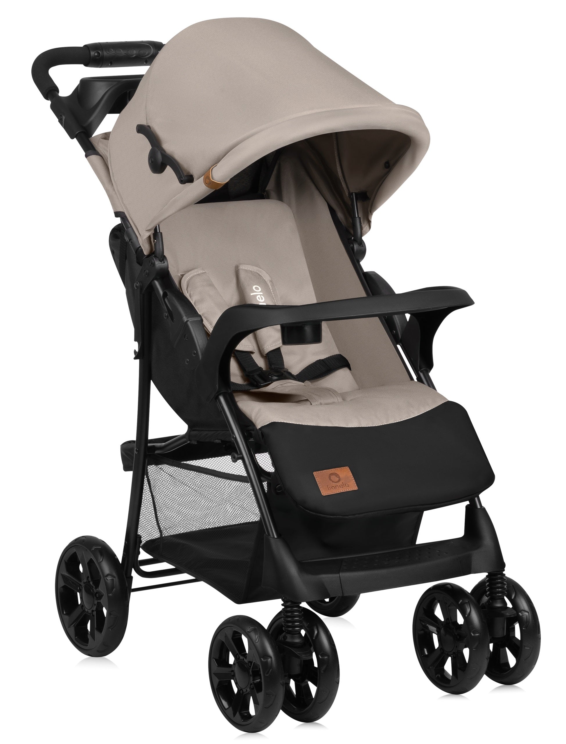 Stroller lightweight folding LIONELO Emma + Bag Manufacturer code LO-EMMA PLUS BEIGE LATTE