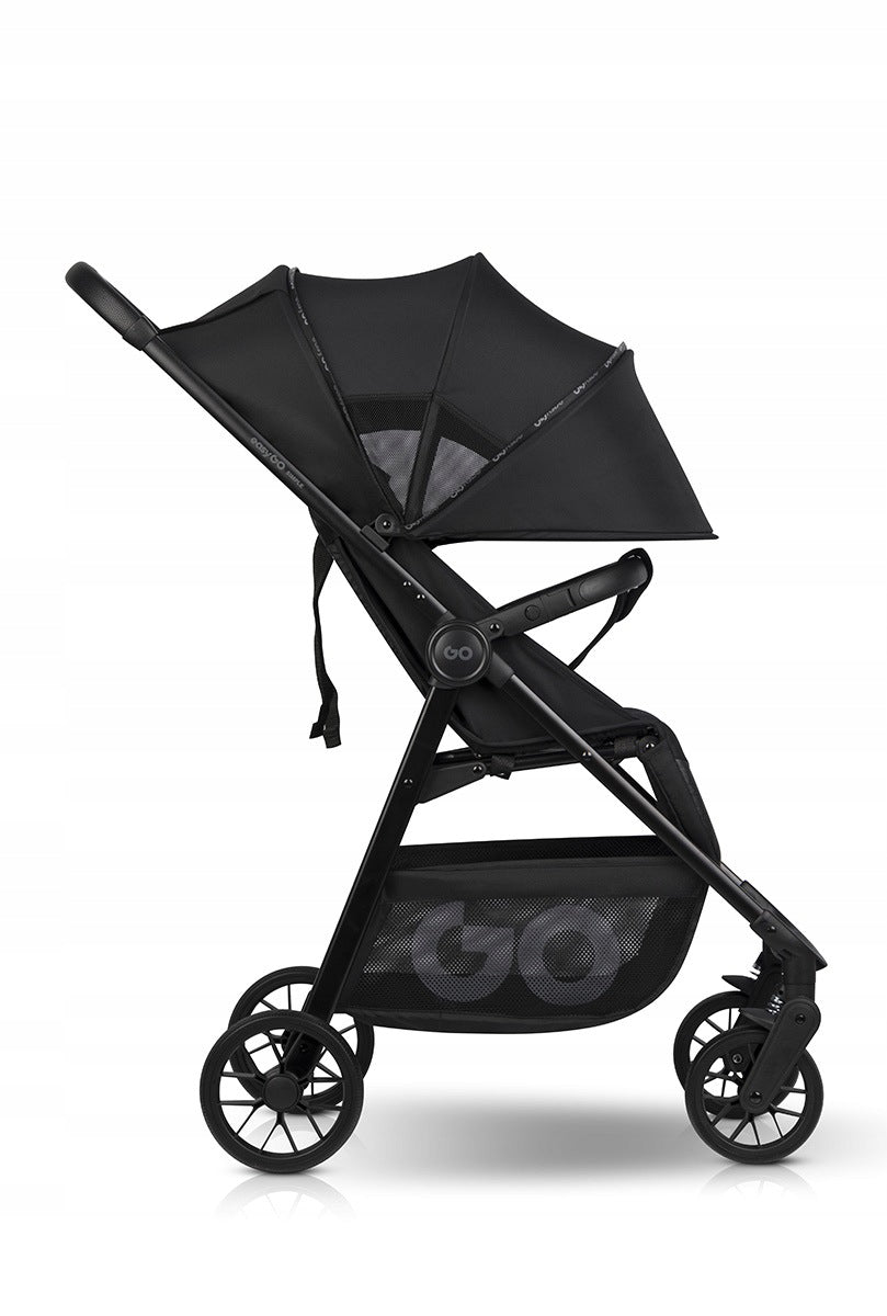 Stroller stroller EasyGo SIMPLE LIGHTWEIGHT UP TO 22 KG FOLDING WITH ONE HAND Color black