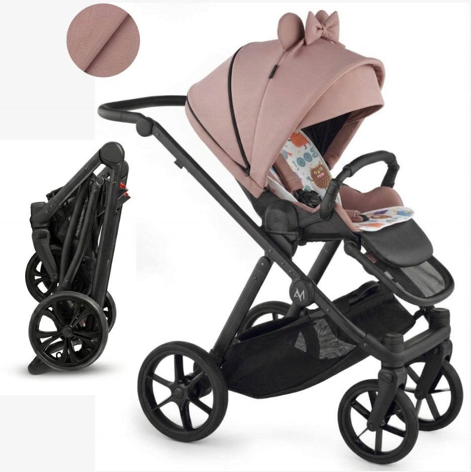Stroller up to 22 kg with Accessories | Natoni Joy New Mocca