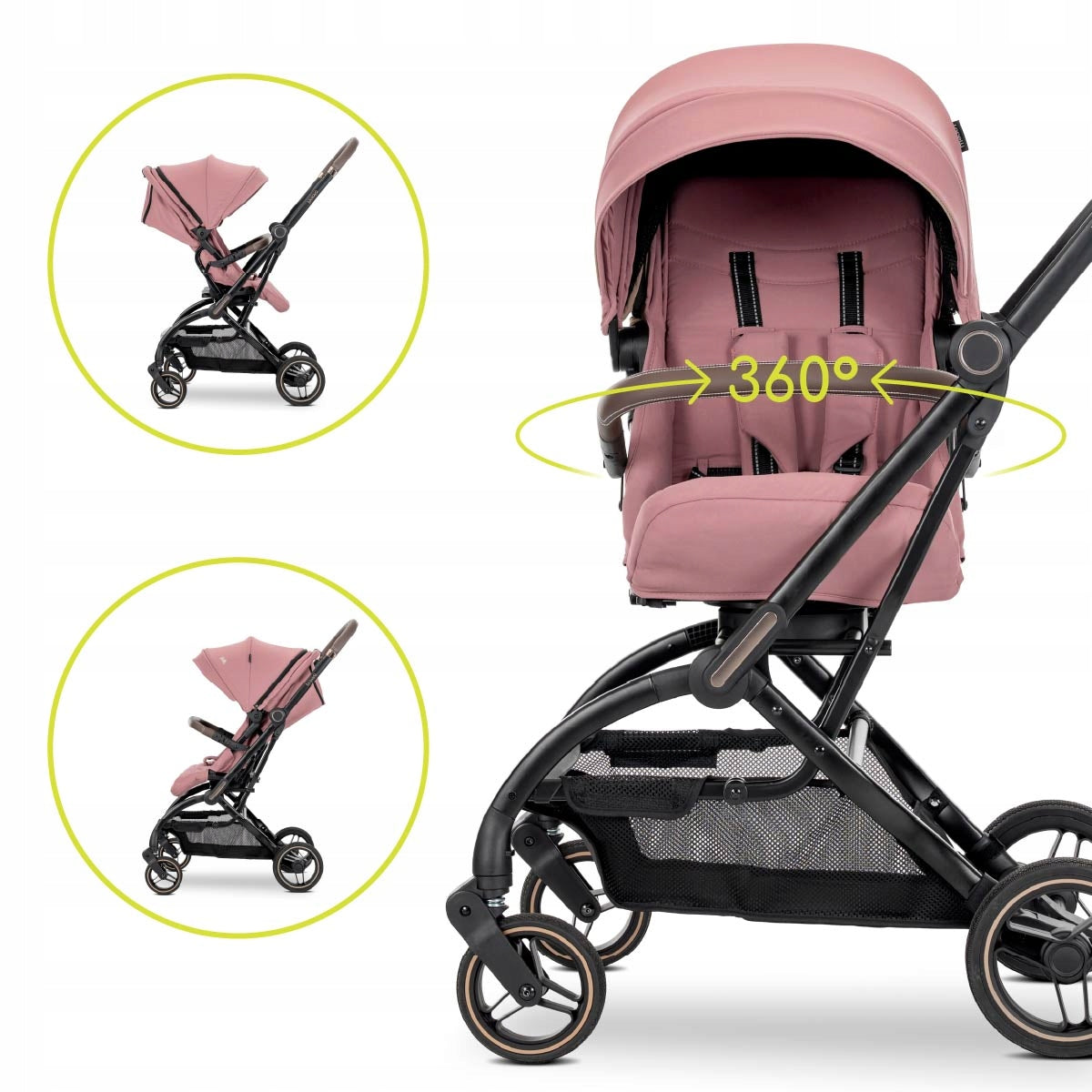 Stroller with Swivel Seat Stroller Rotary Stroller Makaya Manufacturer code 10022082606