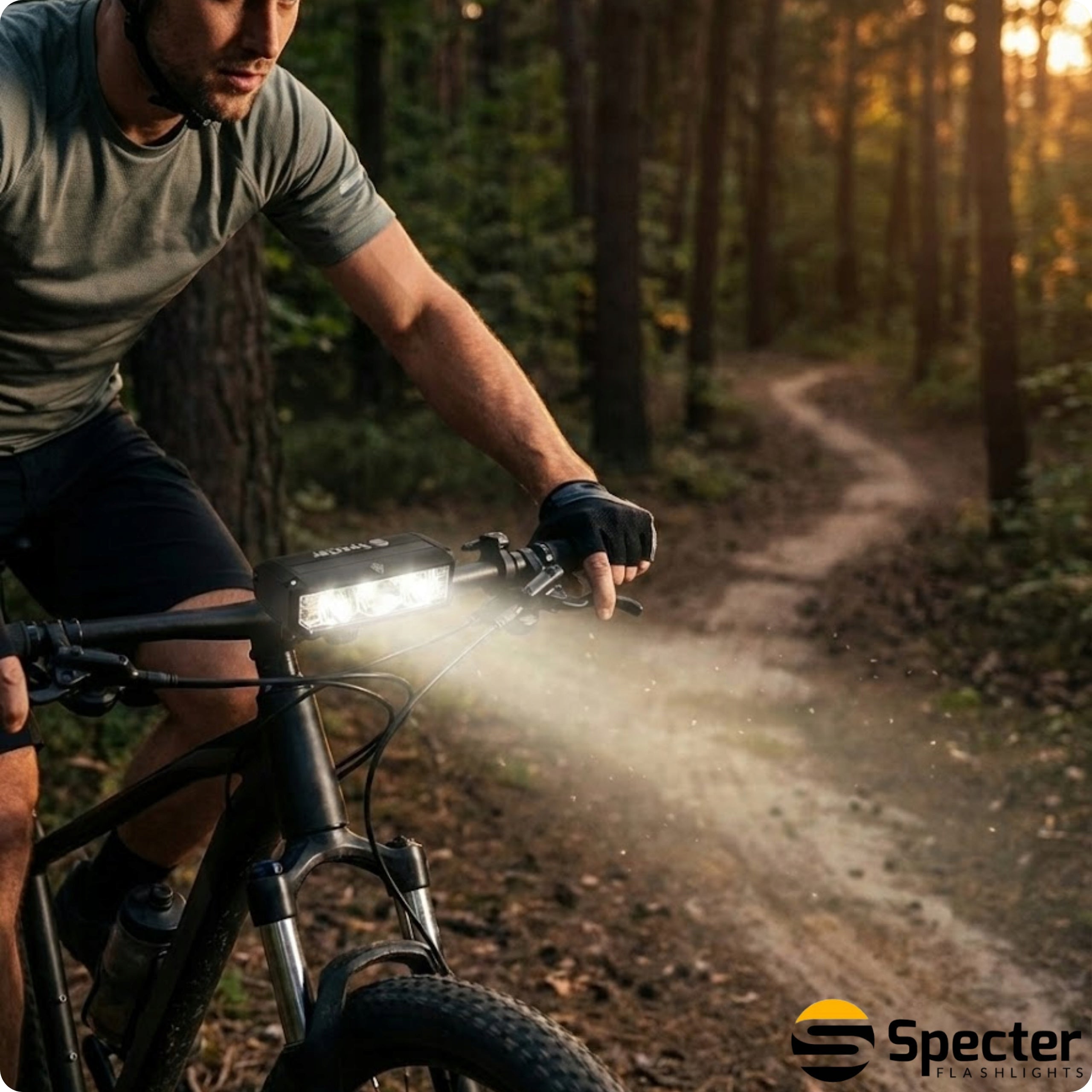 Strong Bicycle Light Front Lamp Flashlight Halogen Light 3 x LED 1200lm Manufacturer code Oświetlenie Rowerowe na kierownice Przód