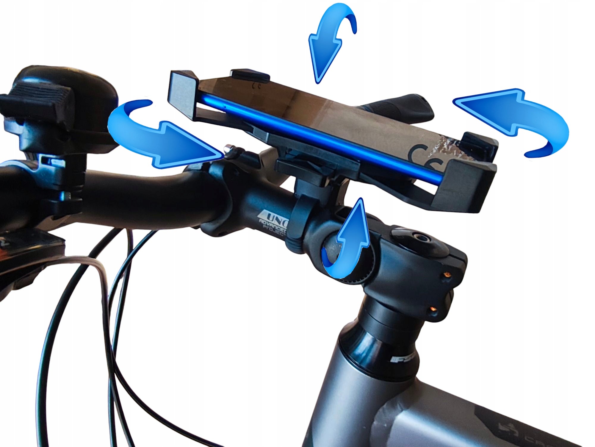 Strong Bicycle Phone Holder for Motorcycle Bike Adjustable 360' Manufacturer code A5808016