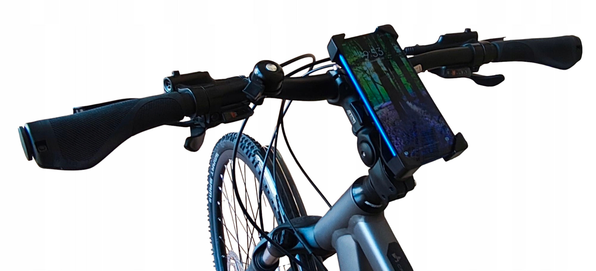 Strong Bicycle Phone Holder for Motorcycle Bike Adjustable 360' Model Uniwersalny uchwyt na telefon
