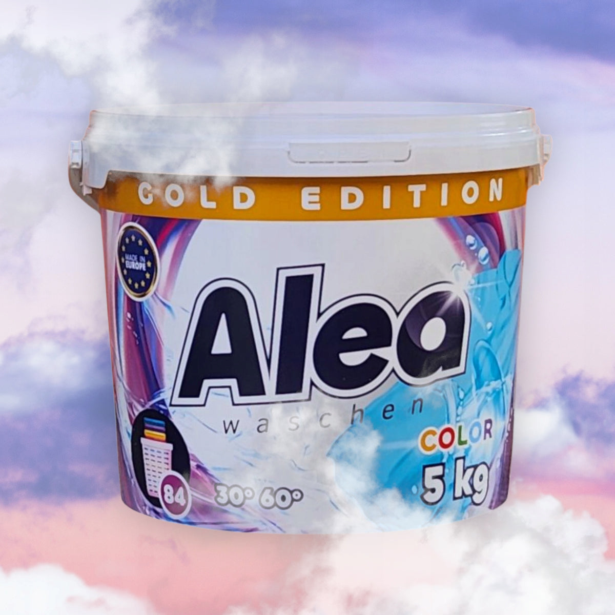 Strong Color Washing Powder 5kg In Bucket With Measure Mega Purity SUPER Packaging status original