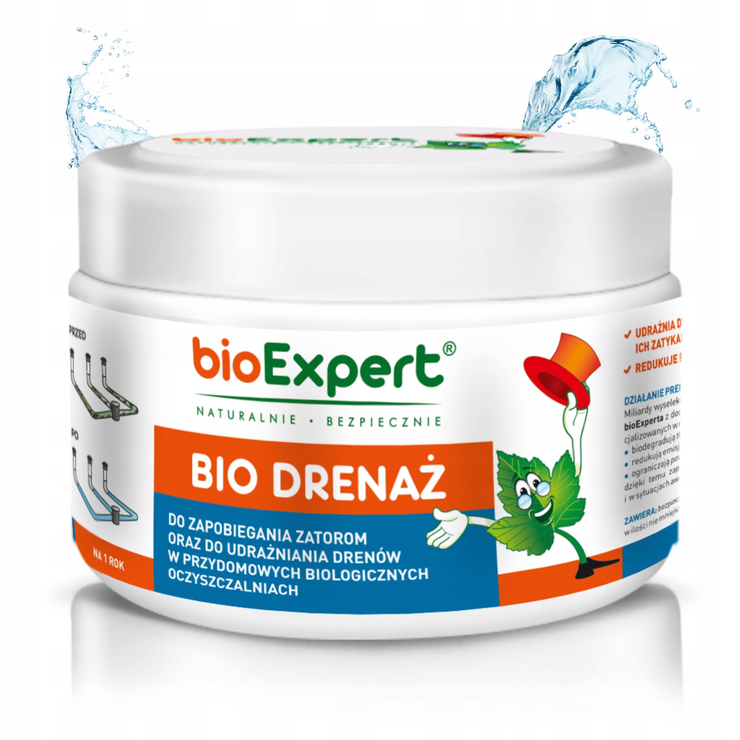 Strong Drainage and Pipe Clearer ELIMINATES Fat bioExpert