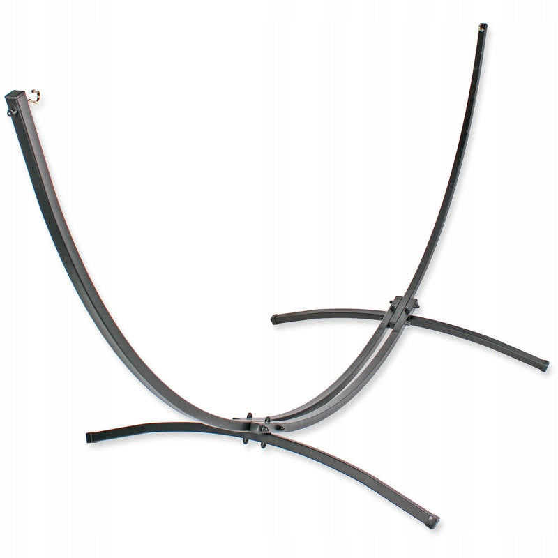 Strong HAMMOCK RACK METAL STAND STABLE Zinc Plated, Garden Frame Color black