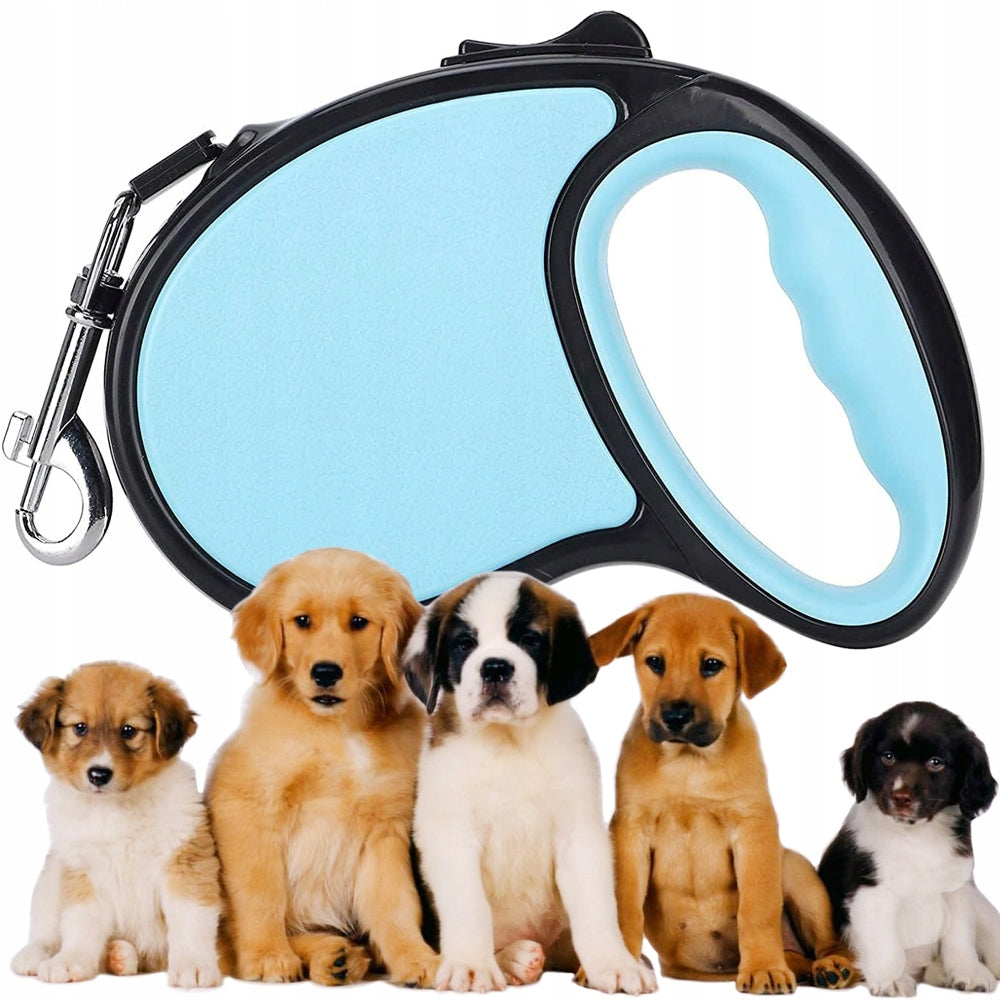 Strong Lanyard Automatic Tape For Large Dog Retractable Lock Up to 15KG 5M