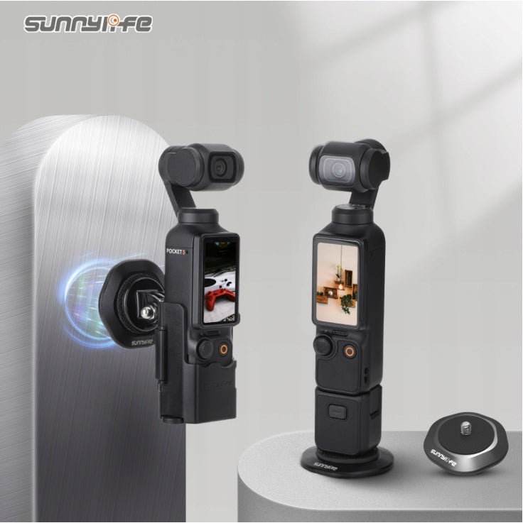Strong Magnetic Neodymium Mount 1/4 Thread Mount for DJI Osmo Pocket 3 Packaging status original
