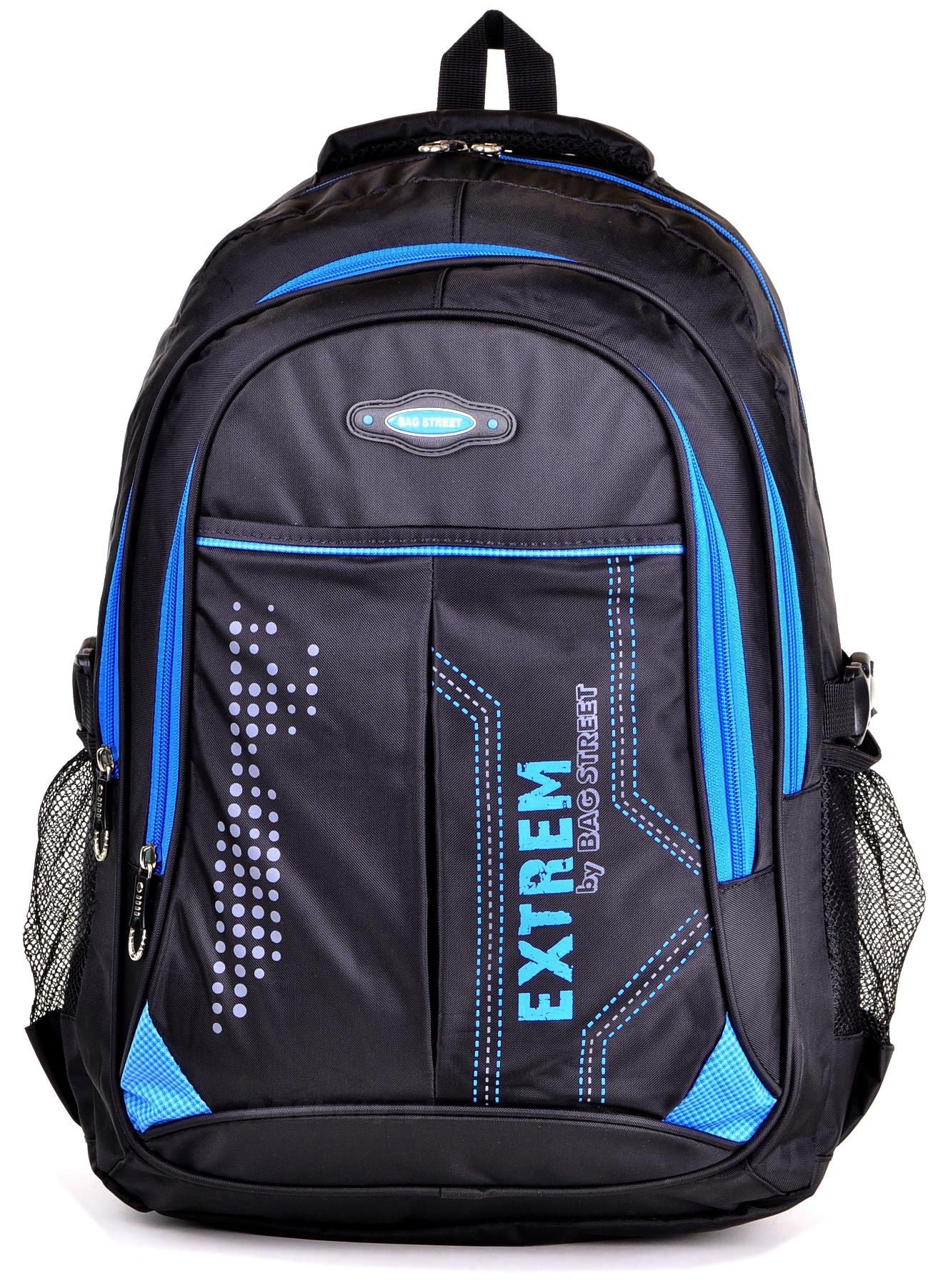 Strong Men's BACKPACK Black BLUE Youth TORNISTER Bag Street EXTREM EAN (GTIN) 5906280349455