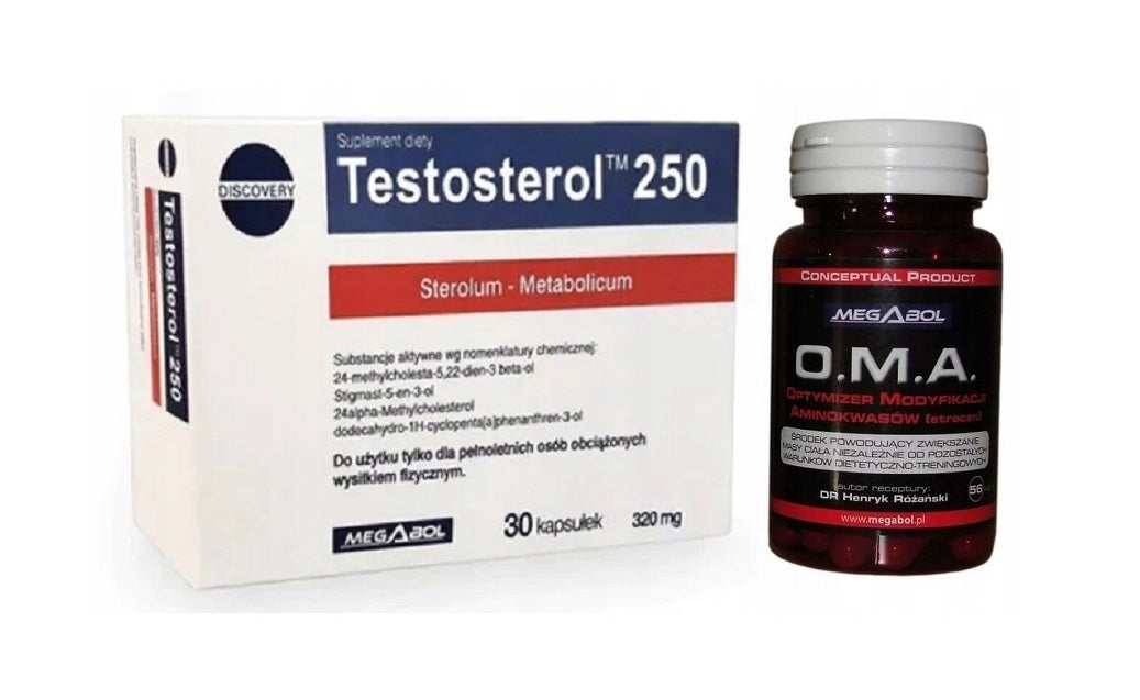 Strong Pereparates Testosterol + OMA mass strength Testosterone libido for gift